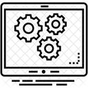 Configuracion Del Sistema Configuracion De Internet Soporte Tecnico Icono
