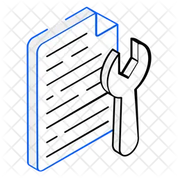 Mantenimiento de archivos  Icono