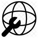 Mantenimiento De Internet Icon