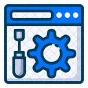 Web Diseno Desarrollo Icono