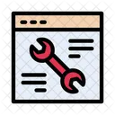 Pagina Web Navegador Configuracion Icono