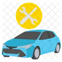 Mantenimiento Del Coche Herramientas Coche Icon