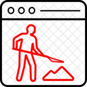 Mantenimiento De Sitios Web Sitio Web Mantenimiento Icono