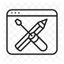 Mantenimiento De Sitios Web Servicio De Sitios Web Mantenimiento De Paginas Web Icono