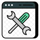 Mantenimiento De Sitios Web Reparacion De Sitios Web Reparacion De Sitios Web Icono