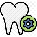 Mantenimiento dental  Icono