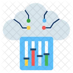 Mantenimiento de la nube  Icono