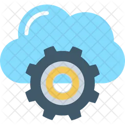Mantenimiento de la nube  Icono