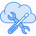 Mantenimiento De La Nube Icono