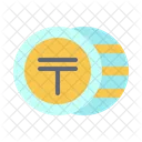 Tenge Cazaquistao Internacional Ícone
