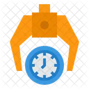 Gerenciamento De Tempo Manter Braco Robotico Ícone