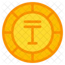 Tenge Moeda Moeda Ícone