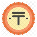 Tenge Cazaquistao Moeda Ícone