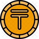 Tenge Moeda Dinheiro Ícone