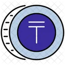 Tenge Dinheiro Moeda Ícone