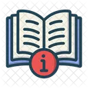 Book Information Instruction Icon
