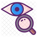 Manual Eye Examination Icon