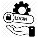 Prompt Window Round Icon