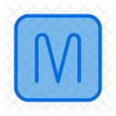 Manueller Modus Manuell Option Symbol