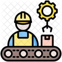 Manufacture Machine Production Icon
