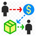 Network Chain Producer Icon