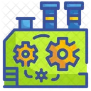 Manufacturer Industry Cogwheel Icon