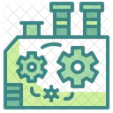Manufacturer Industry Cogwheel Icon