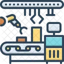 Manufacturing Production Output Icon