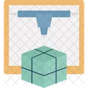 Manufacturing Cube Device Icon