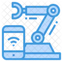 Manufacturing Communicate Internet Of Things Icon