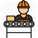 Factory Automation Industrial Icon