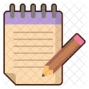 Taking Note Note Taking Writing Icon