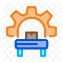 Manufacturing Equipment Process Icon