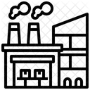 Manufacturing Factory  Icon