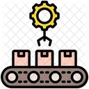 Manufacturing Robot Automation 아이콘