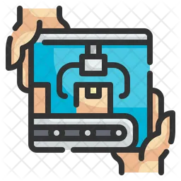 Manufacturing Machine  Icon