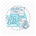 Manufacturing Overhead Production Icon