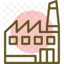 Manufacturing Plant Production Facility Factory Icon