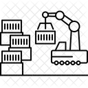Manufacturing Unit Industrial Icon