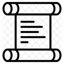 Manuscript Paper Parchment Icon