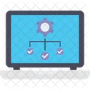 Configuracao On Line Internet Manutencao Ícone