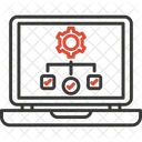 Configuracao On Line Internet Manutencao Ícone