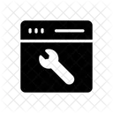 Pagina Da Web Configuracao Desenvolvimento Ícone