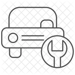 Manutenção de veículos de serviço automotivo  Ícone
