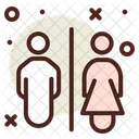 Manwoman Man And Woman Toilet Icon