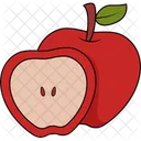 Manzana Otono Fruta Icon