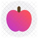 Accion De Gracias Manzana Fruta Icono