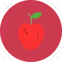 Fruta de manzana  Icono