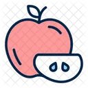 Manzana Comida Fruta Icono
