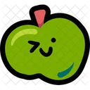 Manzana verde  Icono